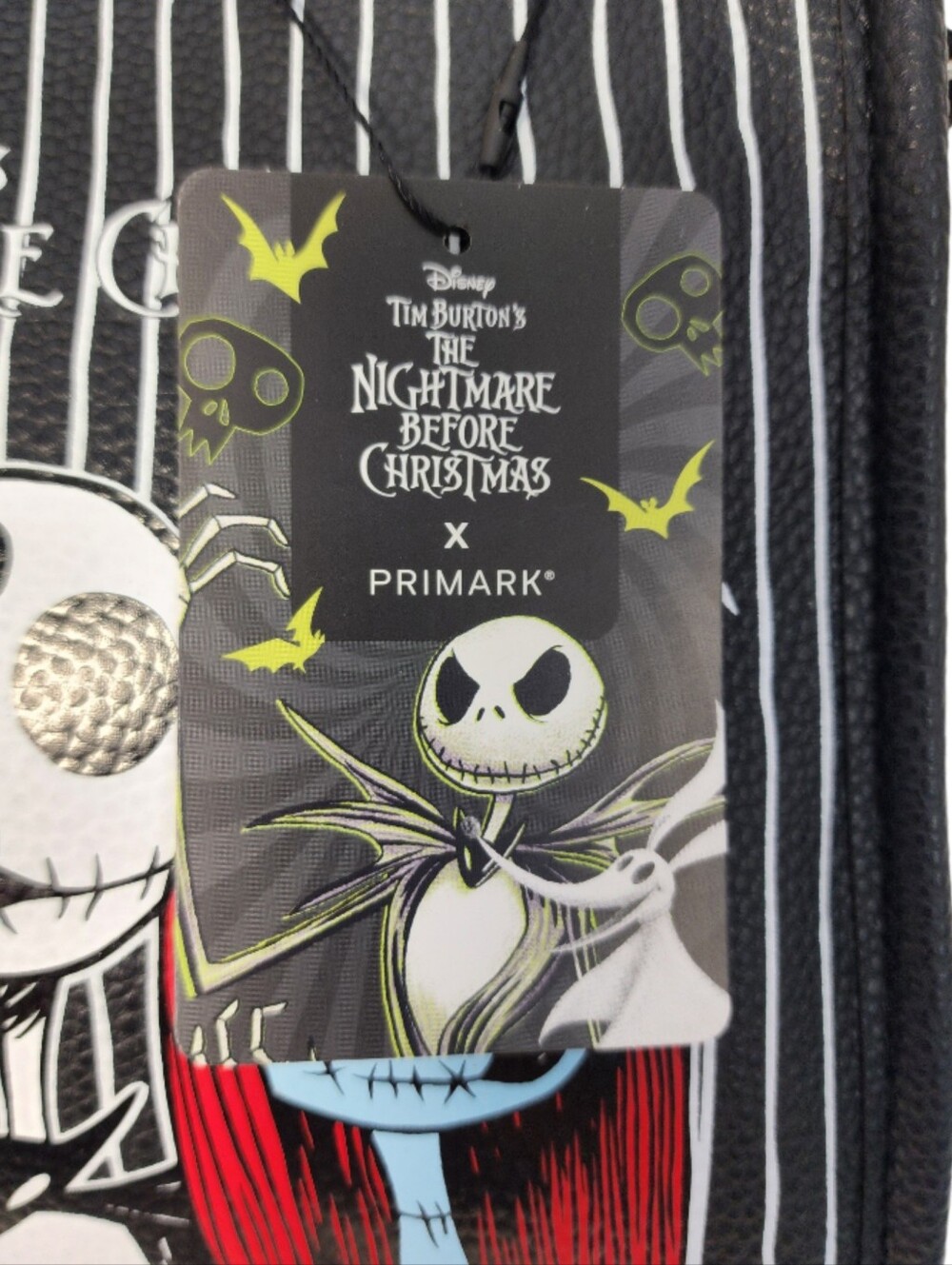 Disney x Primark Nightmare Before Christmas Jack Skellington & Sally Bag - NWT - Picture 10 of 11